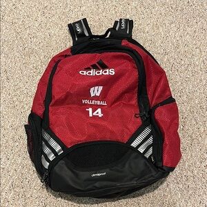 Adidas Red Volleyball Backpack